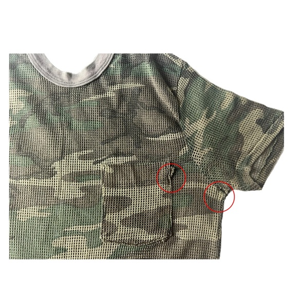 Vintage Camouflage Mesh Tee - Picture 3 of 6